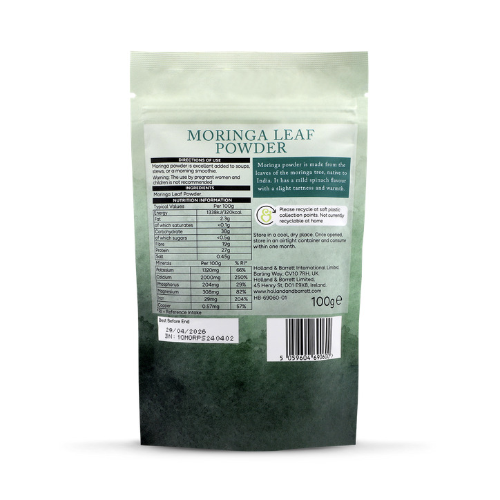 Holland & Barrett Σκόνη Μορίνγκα 100g